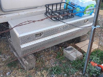 Aluminum Diamond Plate Truck Tool Box Chest