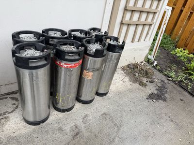 5-gallon ball lock Corny Soda Kegs
