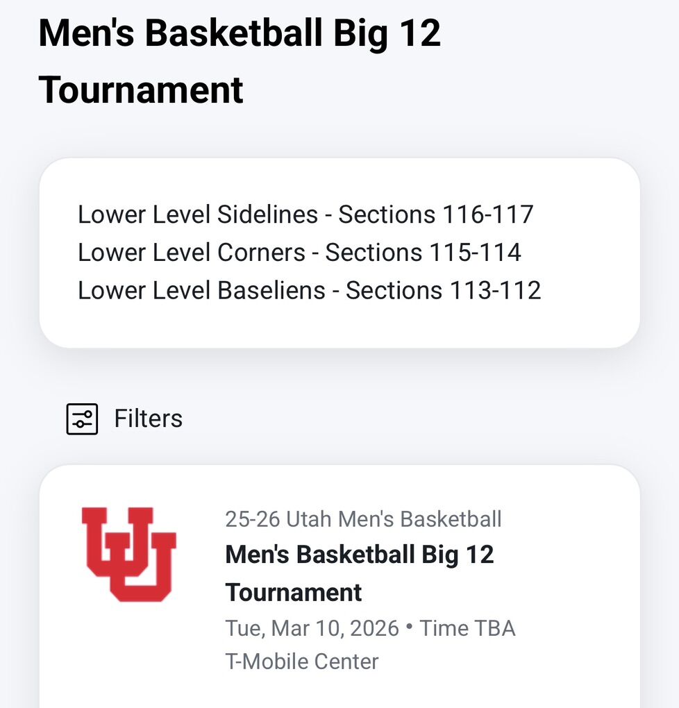 Big 12 Men's Basketball Tournament -All Session