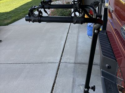 Hitch-Mounted Bicycle Rack - new