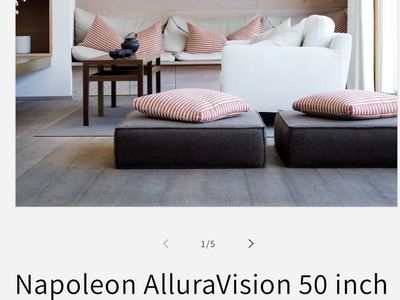 Napolean Electric Fireplace New In BoX