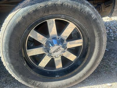 20 Inch Moto, Metal Rims And Tires