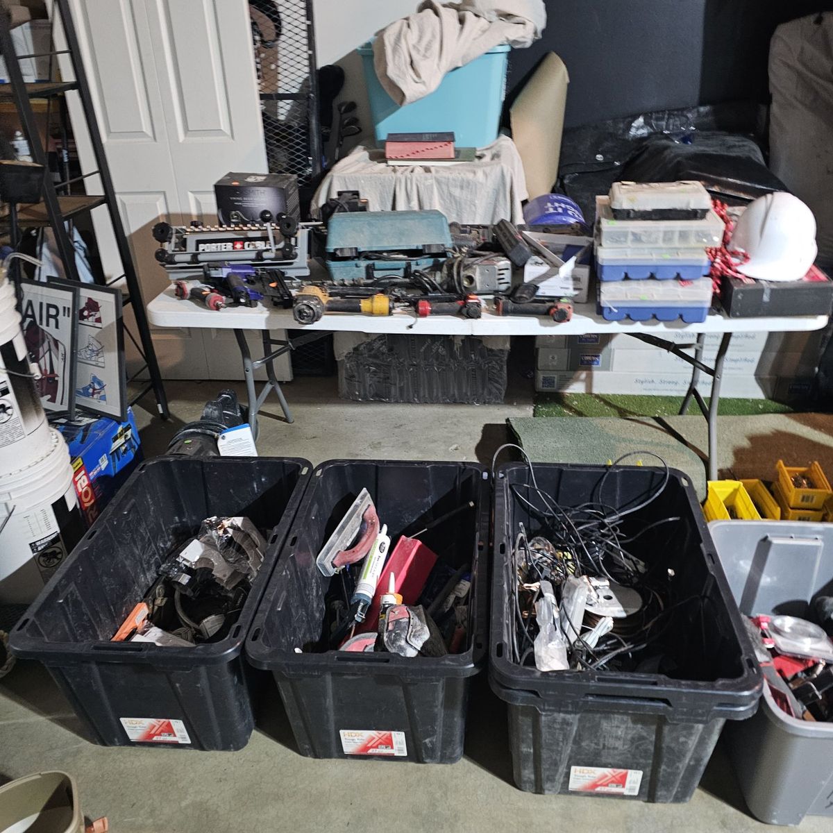 Saturday it rained. your miss. sun is sunny. we have reloaded. we have great stuff.  other family's selling. 3689 w 5215 s