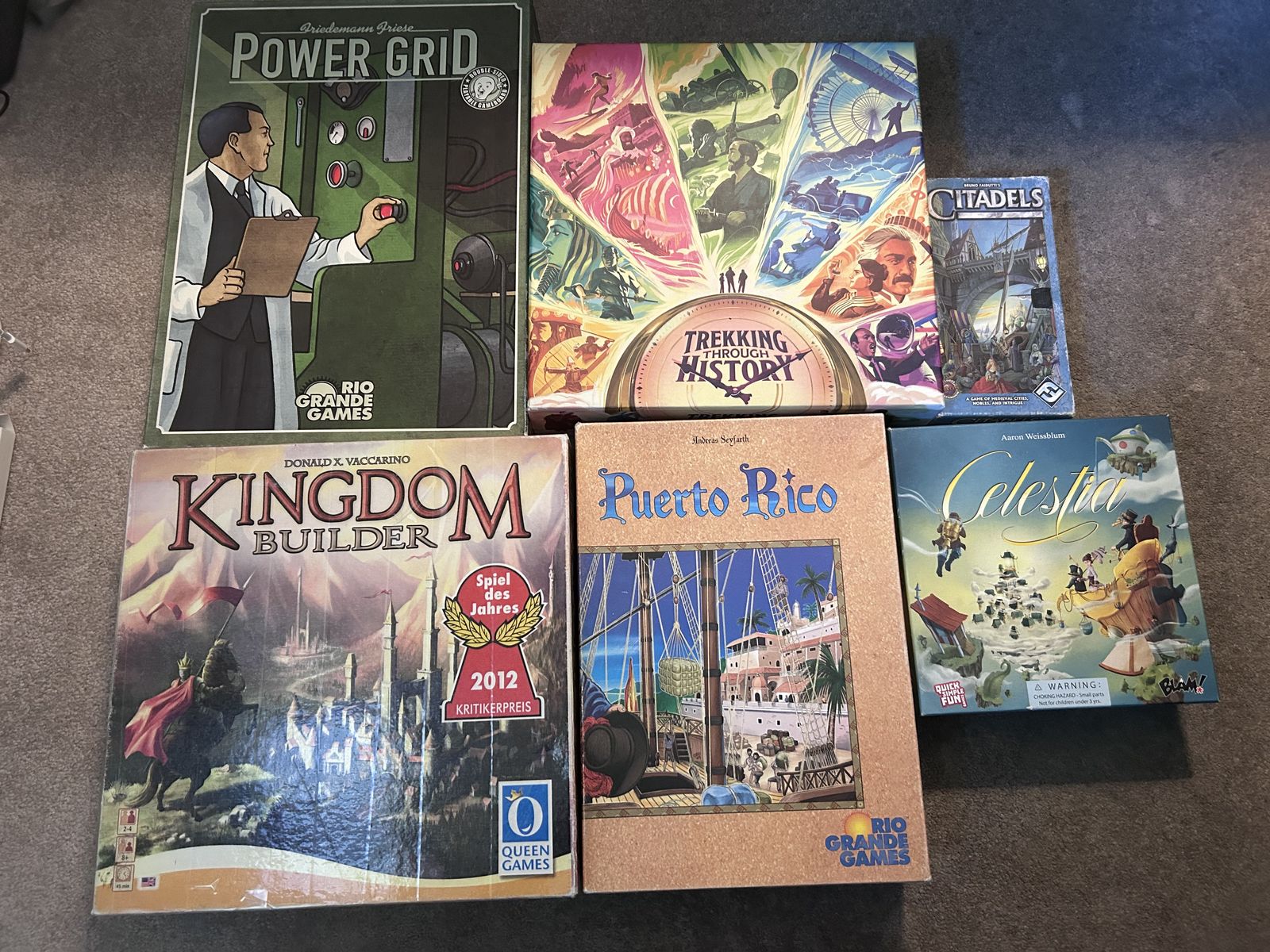 Various board games for great deals!