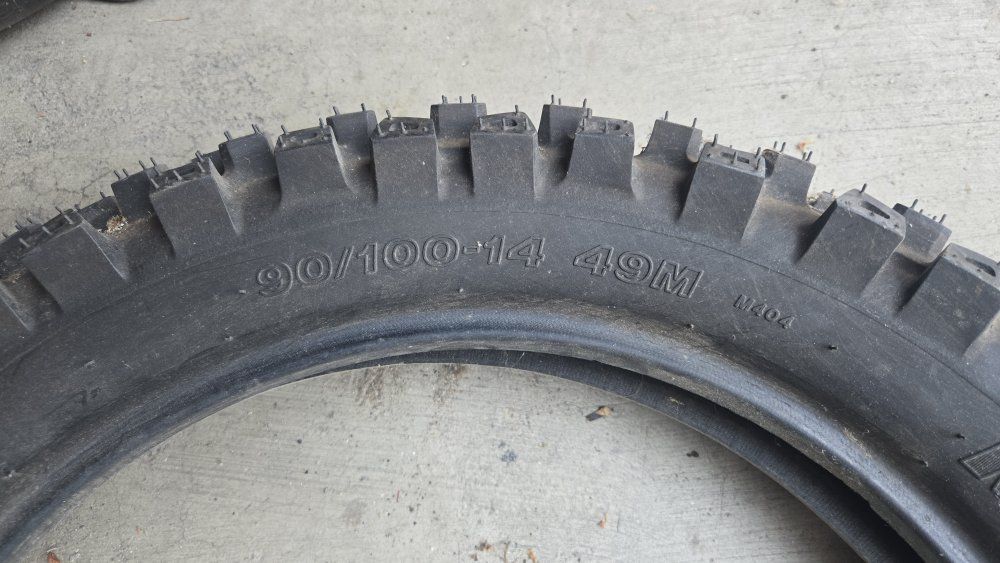 16" Paddle and 14" New Rear (Bridgestone)