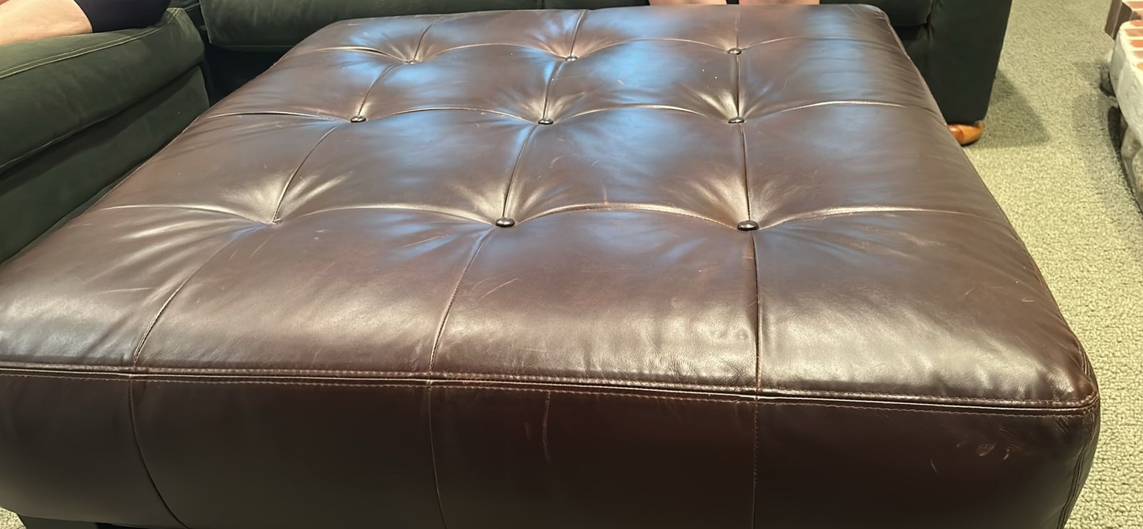 Pottery barn ottoman