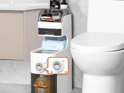 Norastora Slim Bathroom Storage Cabinet