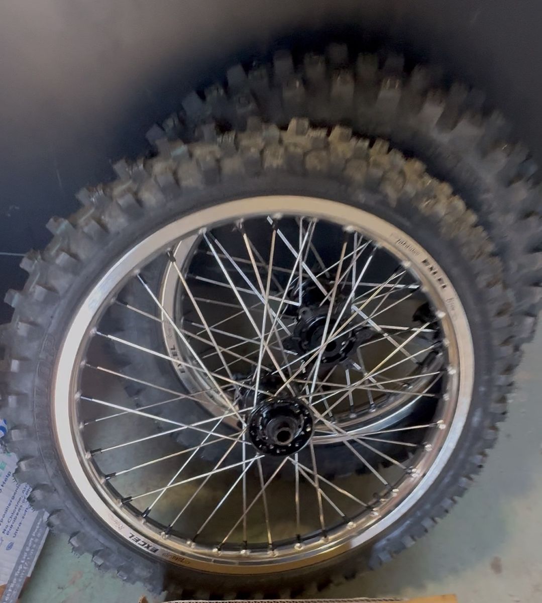 Excel Motorcycle Wheels for a Surron Ultra bee