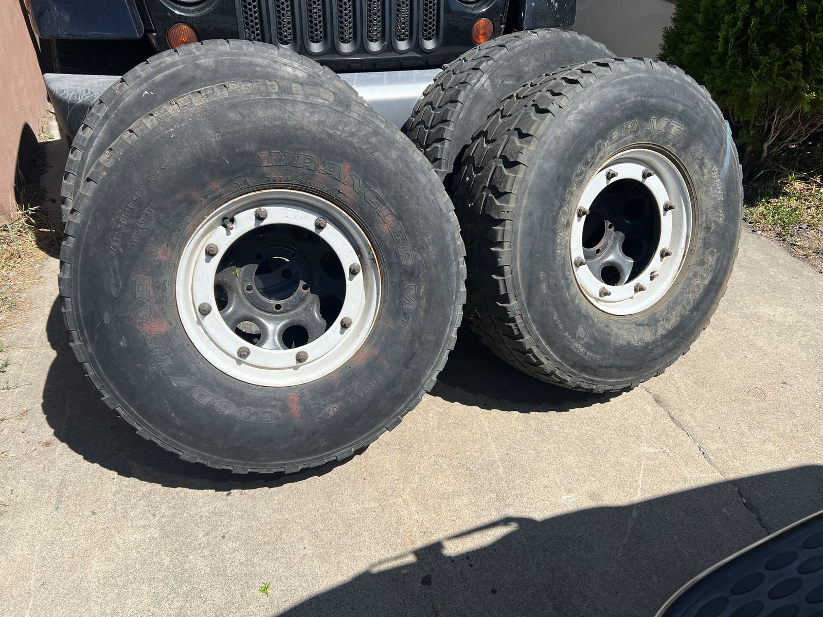 16.5 military beadlocks 5 lug