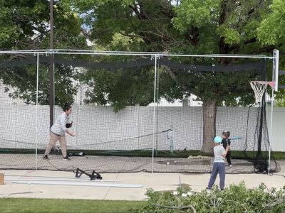 12x12x55 batting cage net.
