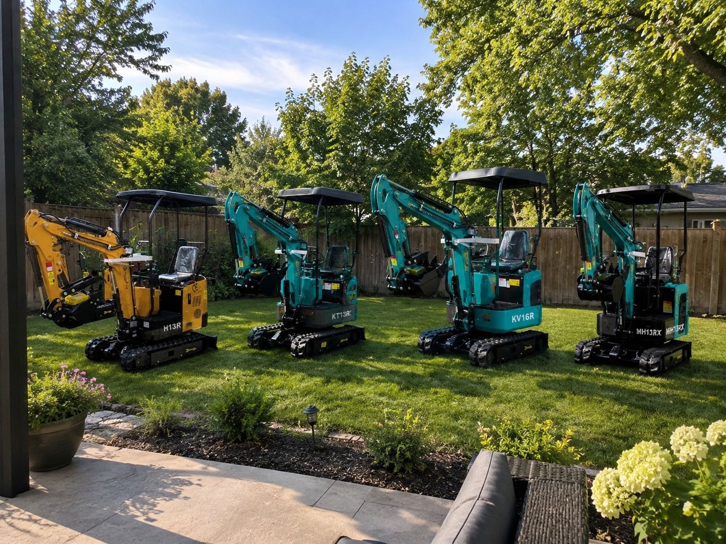 2026 CFG H13R Unused Mini Excavator