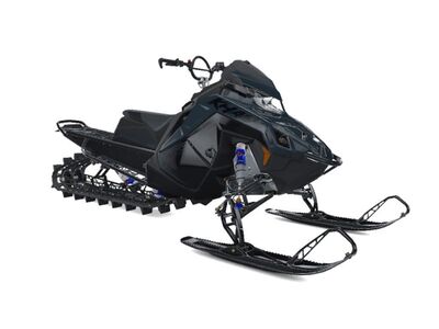 2026 Polaris® Patriot Boost RMK Khaos 155 Gloss Black / Blue Dusk