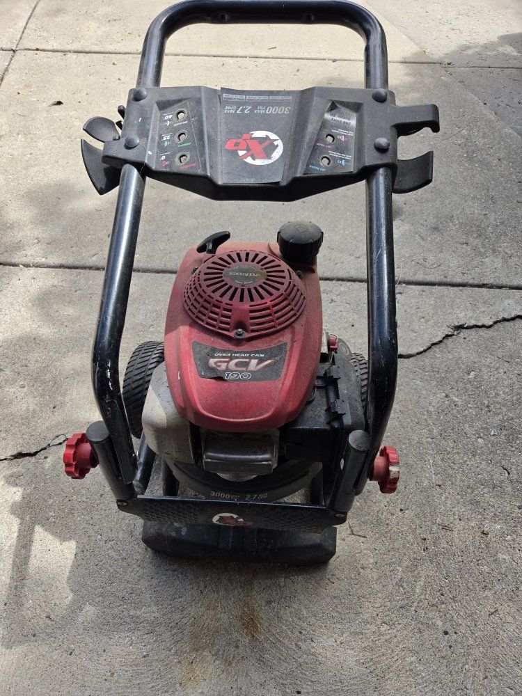 Honda GCV 190 3000 PSI Pressure Washer