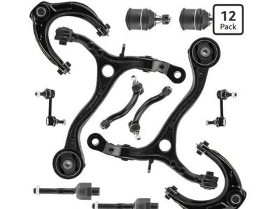 Front Upper & Lower Control Arm w/Ball Joint for Honda Accord 2008-2012