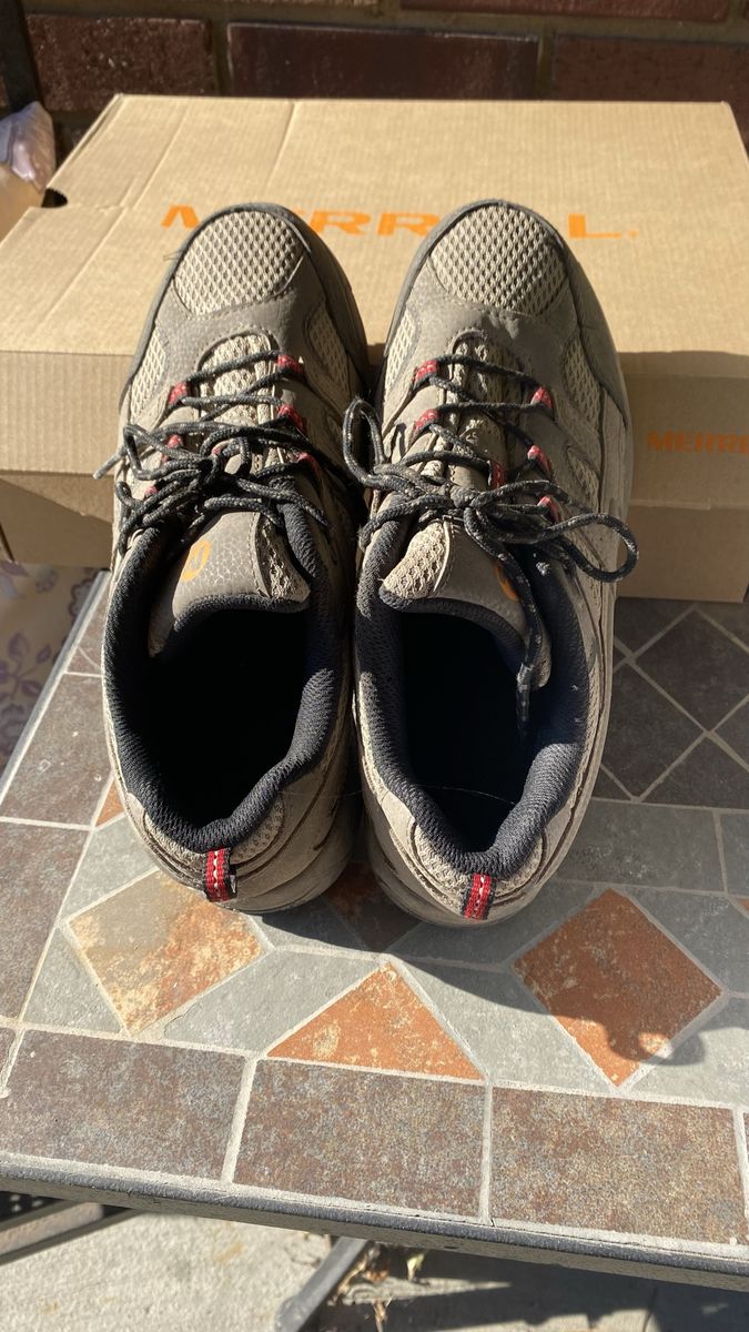 Merrell Men's Leather & Textile Hiking Shoes Size US 6 M