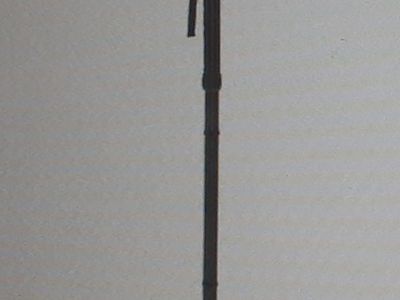 HurryCane Freedom Edition Height Adjustable Folding Walking Cane with T-Handle and 3-Tips Base - 350 lbs Capacity