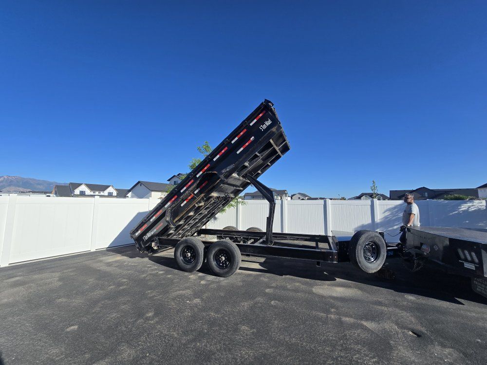 2025 Teton 7x16 Contractor Grade Trailer