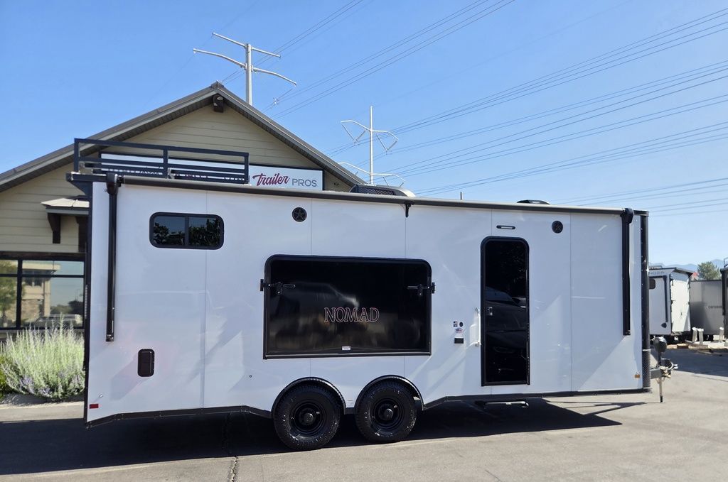2026 Stealth 24FK 8.5x24 Toy Hauler Travel Trailer Enclosed Cargo Bumper Pull New