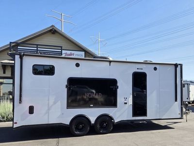 2026 Stealth 24FK 8.5x24 Toy Hauler Travel Trailer Enclosed Cargo Bumper Pull New