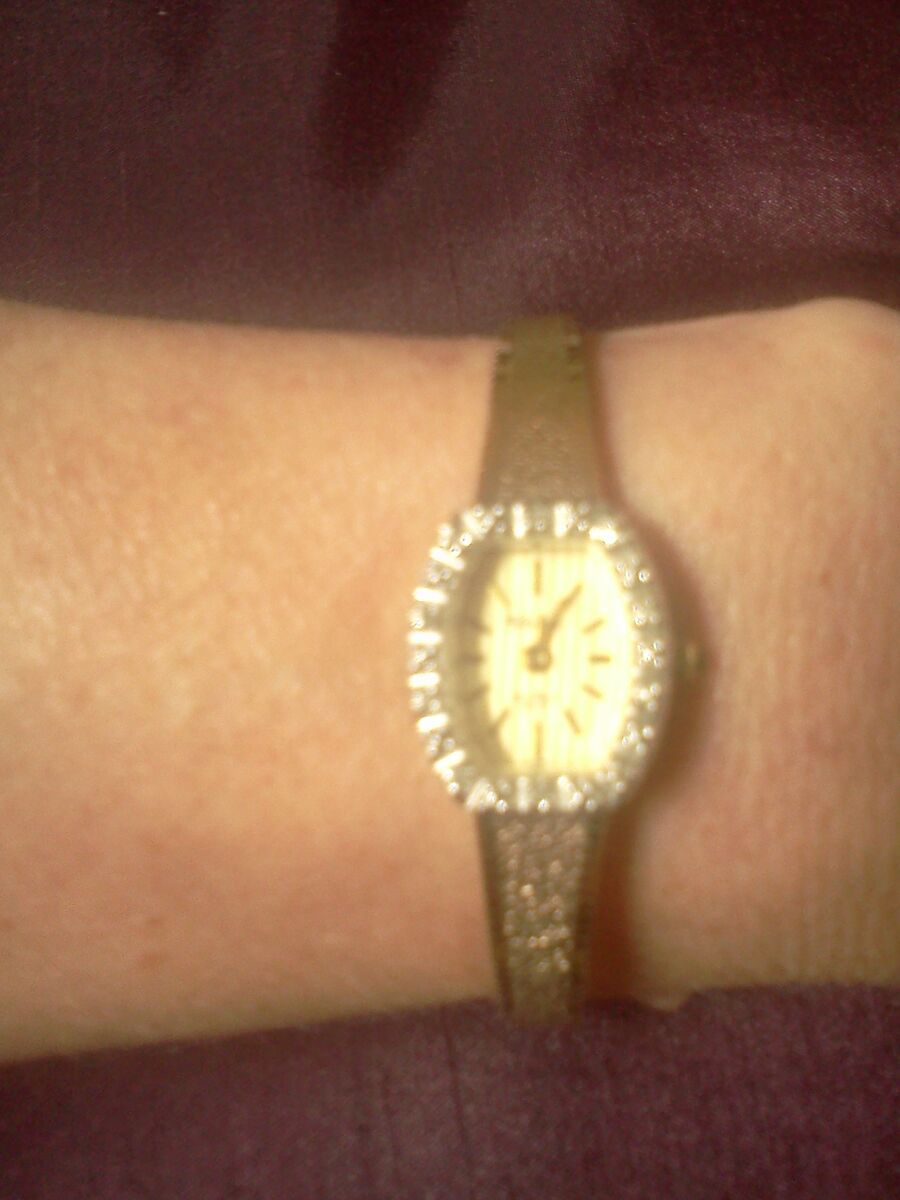 Ladies gold plated Dufonte by Lucien Piccard