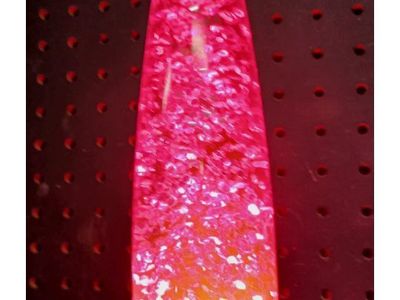 Glitter Lava Lamp, pink w/inline dimmer