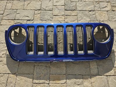 OEM Jeep JL Rubicon Wrangler Grill (Ocean Blue)