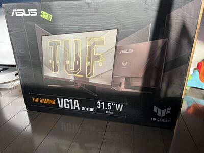 Brand New ASUS TUF 31.5" 1440p Gaming Monitor (170Hz) - Sealed