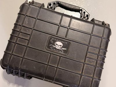 Karnage Welder Portable Welding Kit - Black Case, Internal Battery Integration, Speed Control