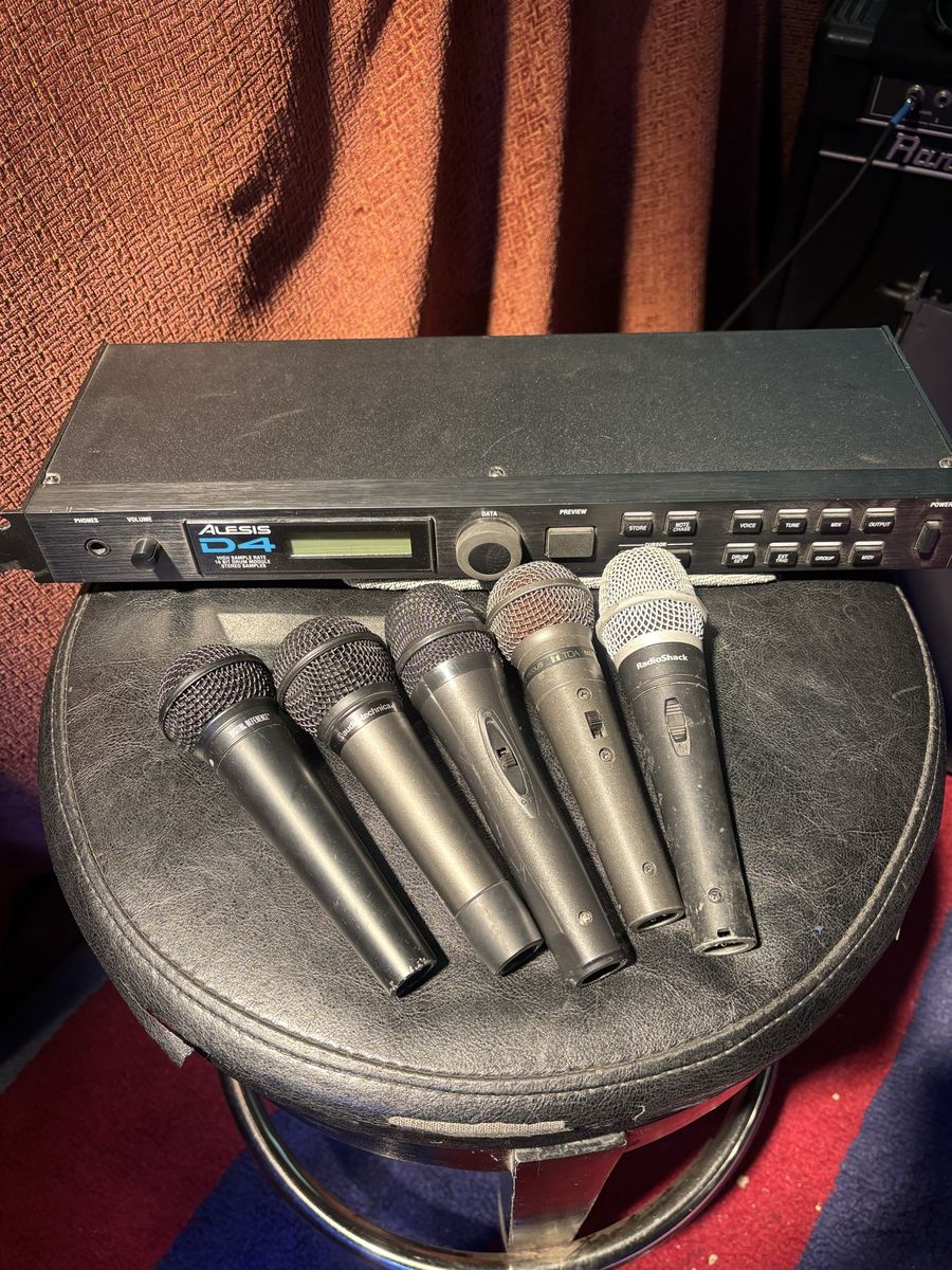 Microphones and drum module