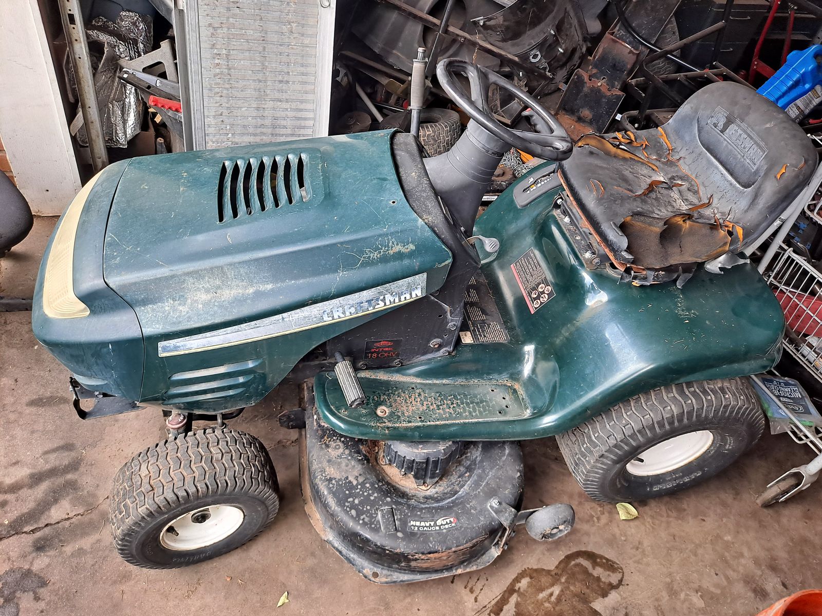 Craftsman lawn tractor,  non runner