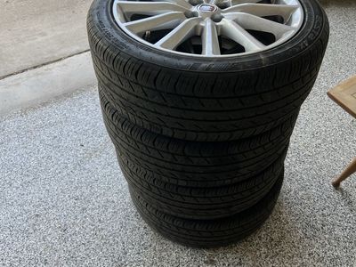 Fiat 124 Spider OEM Wheels (17 x 7) with Kumho 205/45 ZR17 Tires