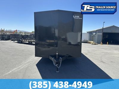 8.5x20 Look ST DLX Enclosed Cargo Trailer - 7'0" Interior - 10K GVWR - .080 PolyCor, Black Out Package, Rear Spoiler w/ Load