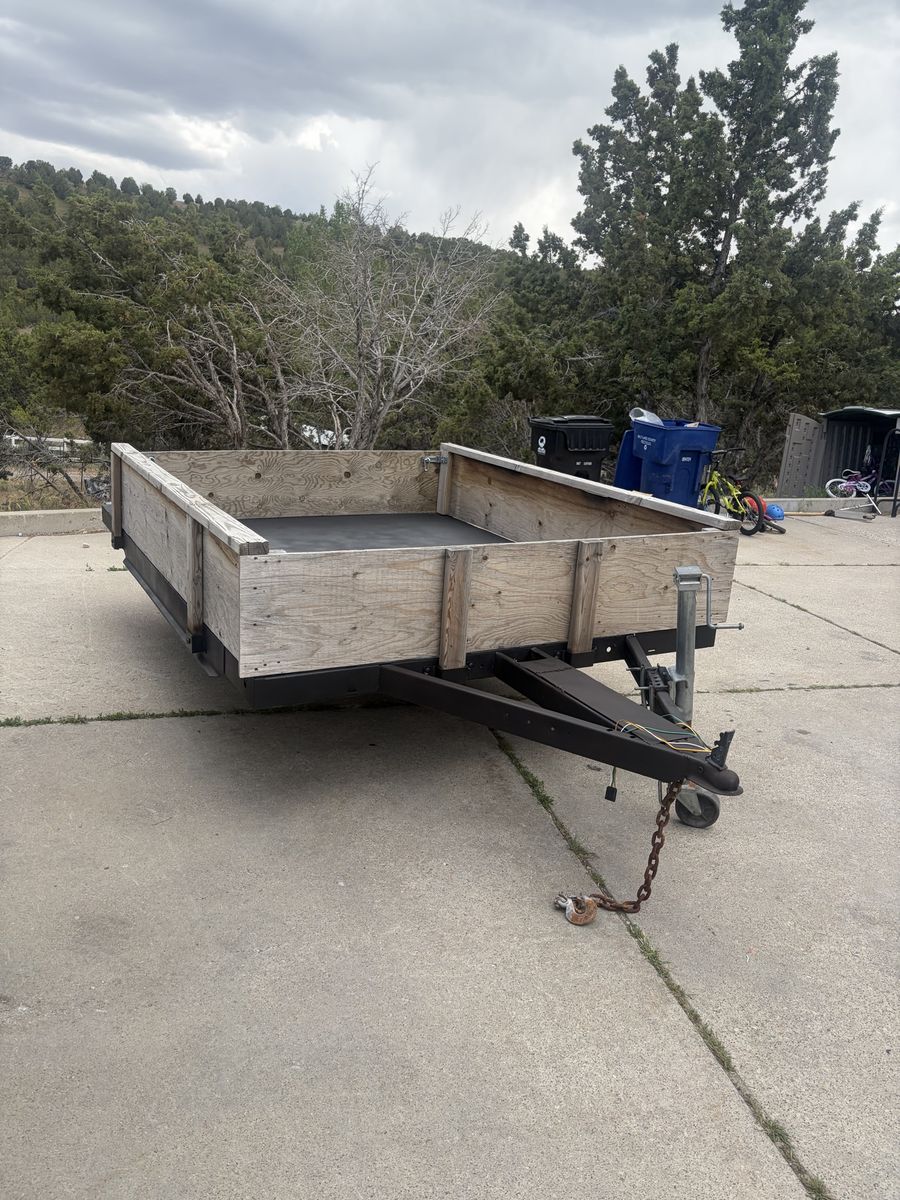 Homemade trailer