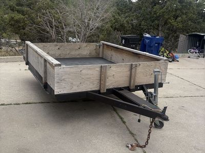 Homemade trailer
