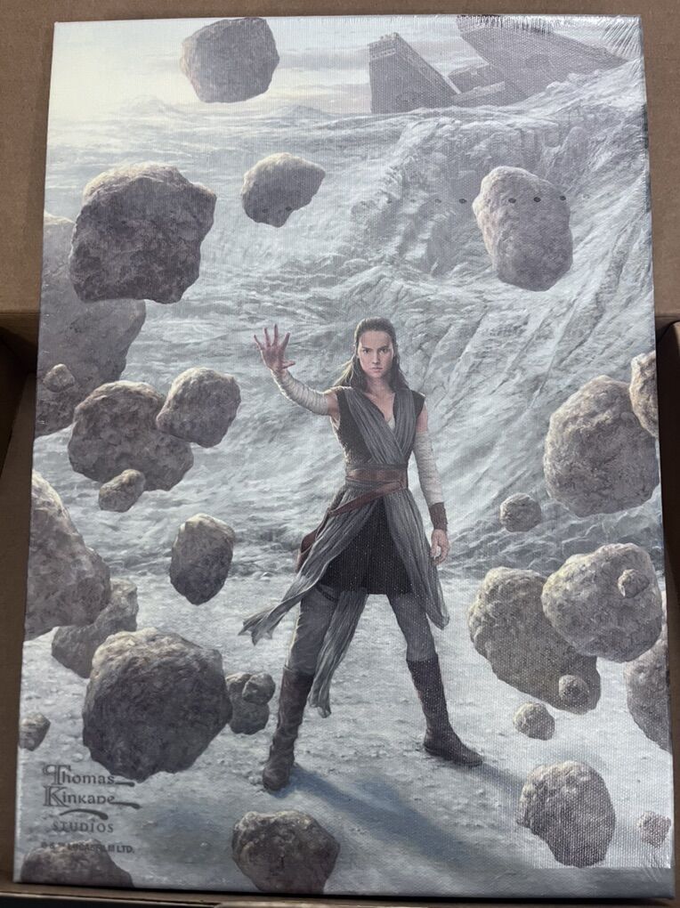 Thomas Kinkade Rey Of Hope Art Print, Star Wars