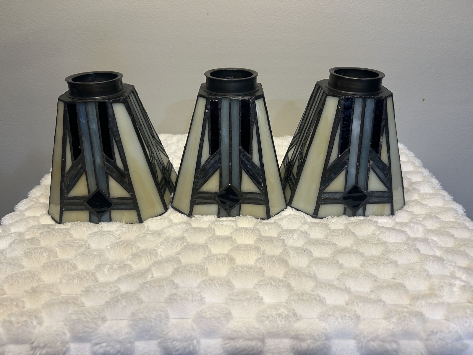 Set of 3 Tiffany Style shade