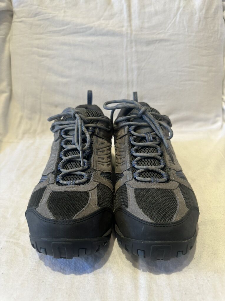 Columbia Mens Size 11.5 Gray Wtrprf Hiking Shoes