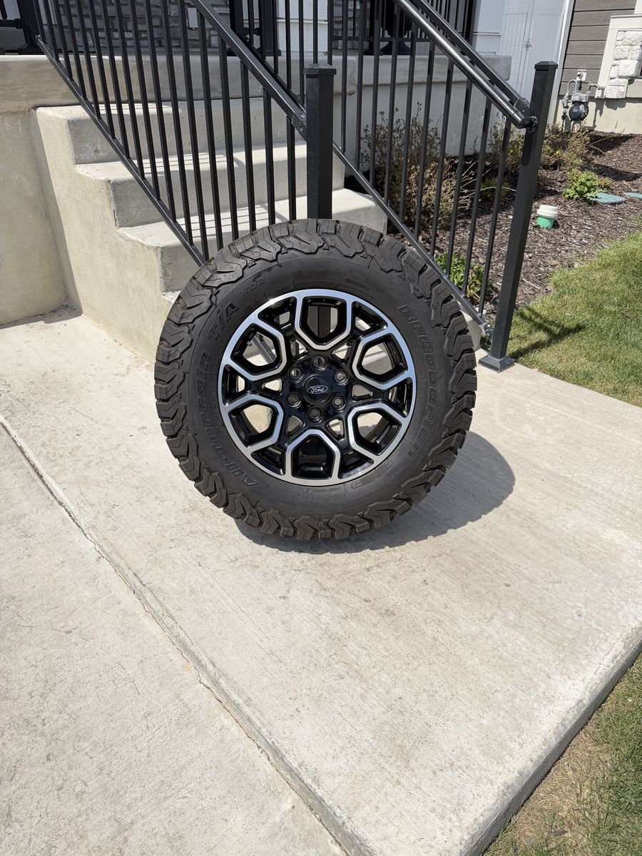 Ford F150 Expedition Rims and Tires 265/70R18 Bfg