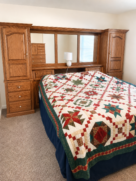 5 Piece King size bedroom set