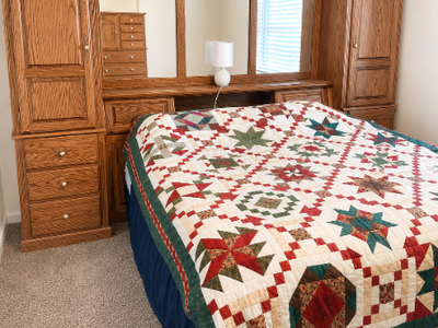 5 Piece King size bedroom set