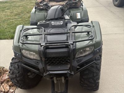 2014 Honda Rancher 420 4x4