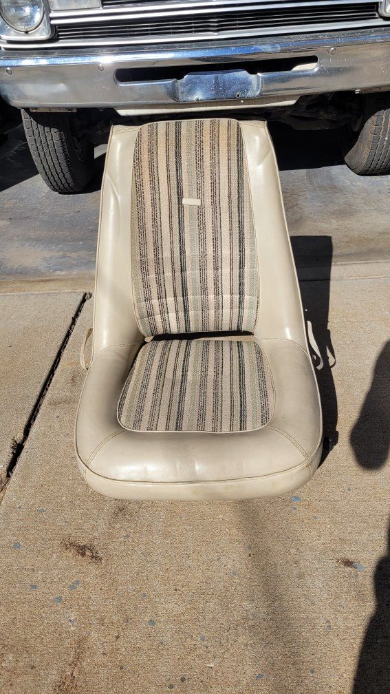 70s Dodge Van bucket seat.