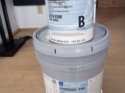 Sherwin-Williams ArmorSeal 8100 Water Based Epoxy Floor Coating Set Part A & B