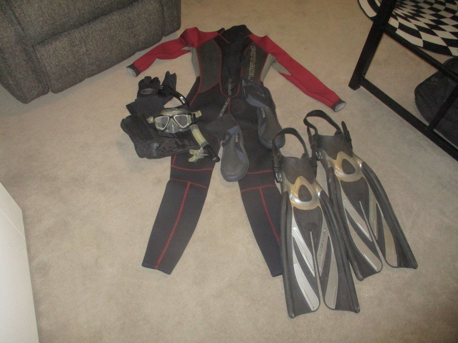 scuba outfit