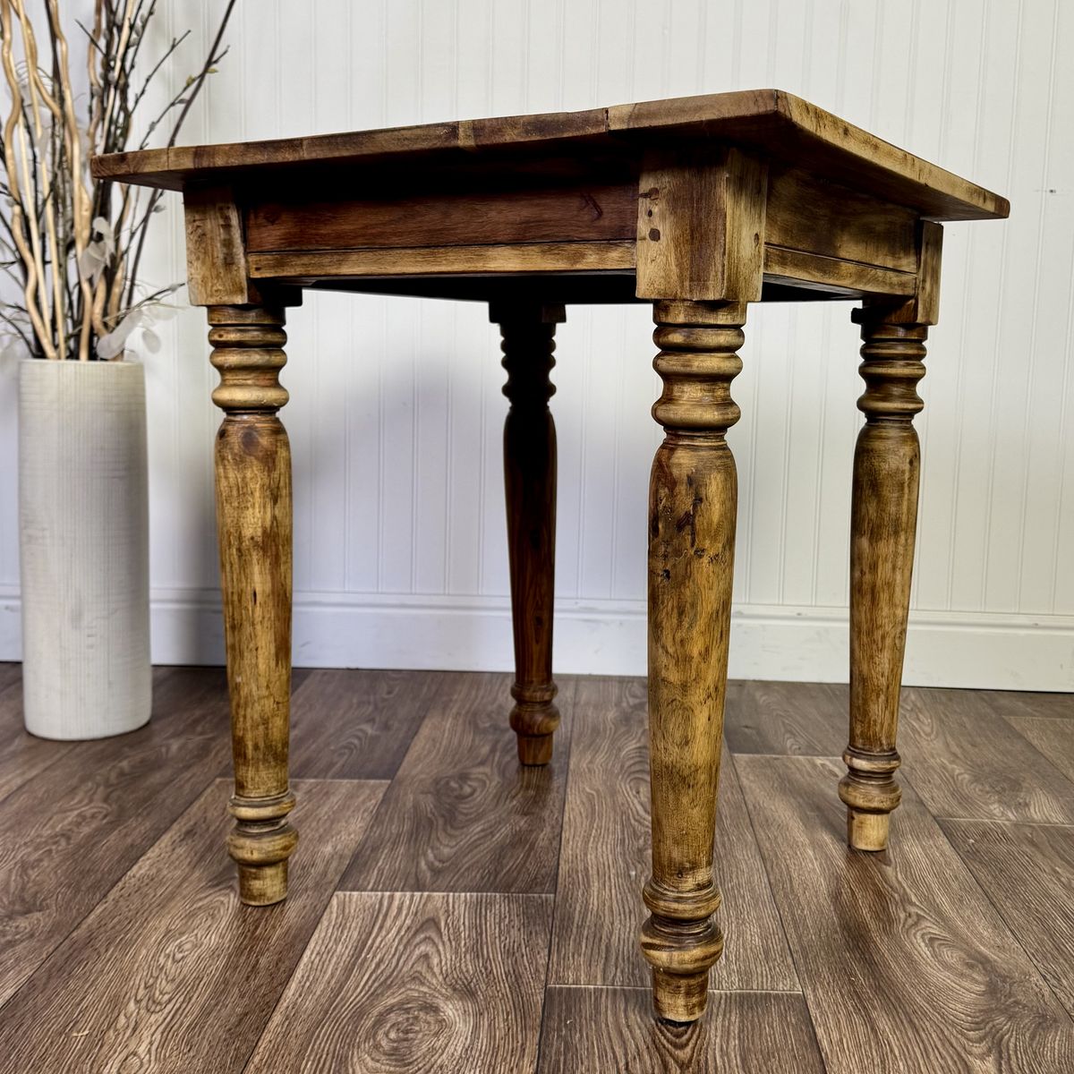 Rustic / Farmhouse Solid Wood Side Table