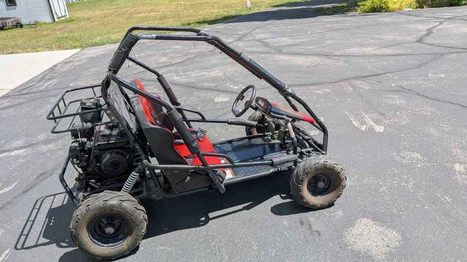 Coleman Go Kart KT196 Off-Road Utility Vehicle