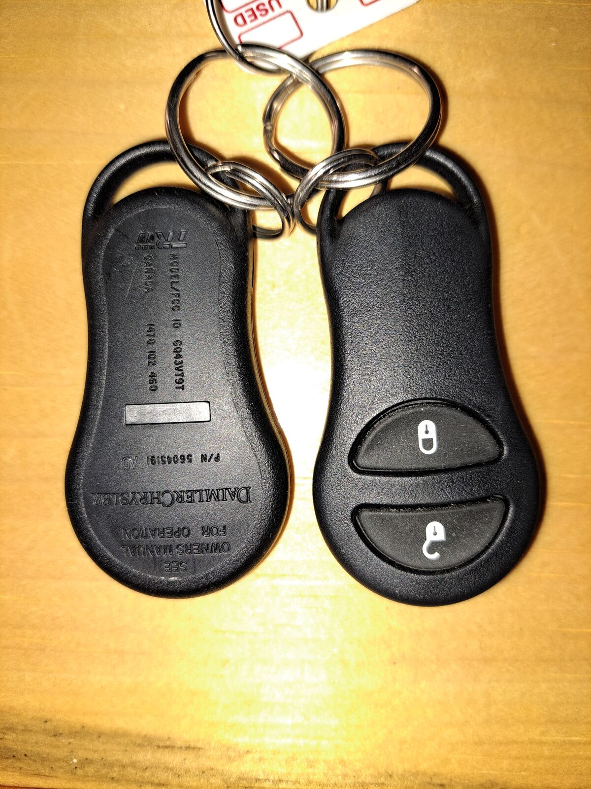 Keyless Remote 1996 Dodge F250 Ram