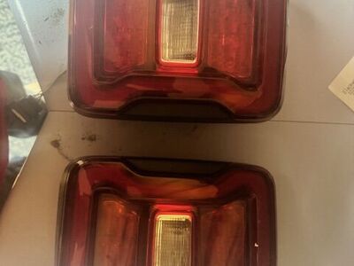 Jeep Wrangler tail lights