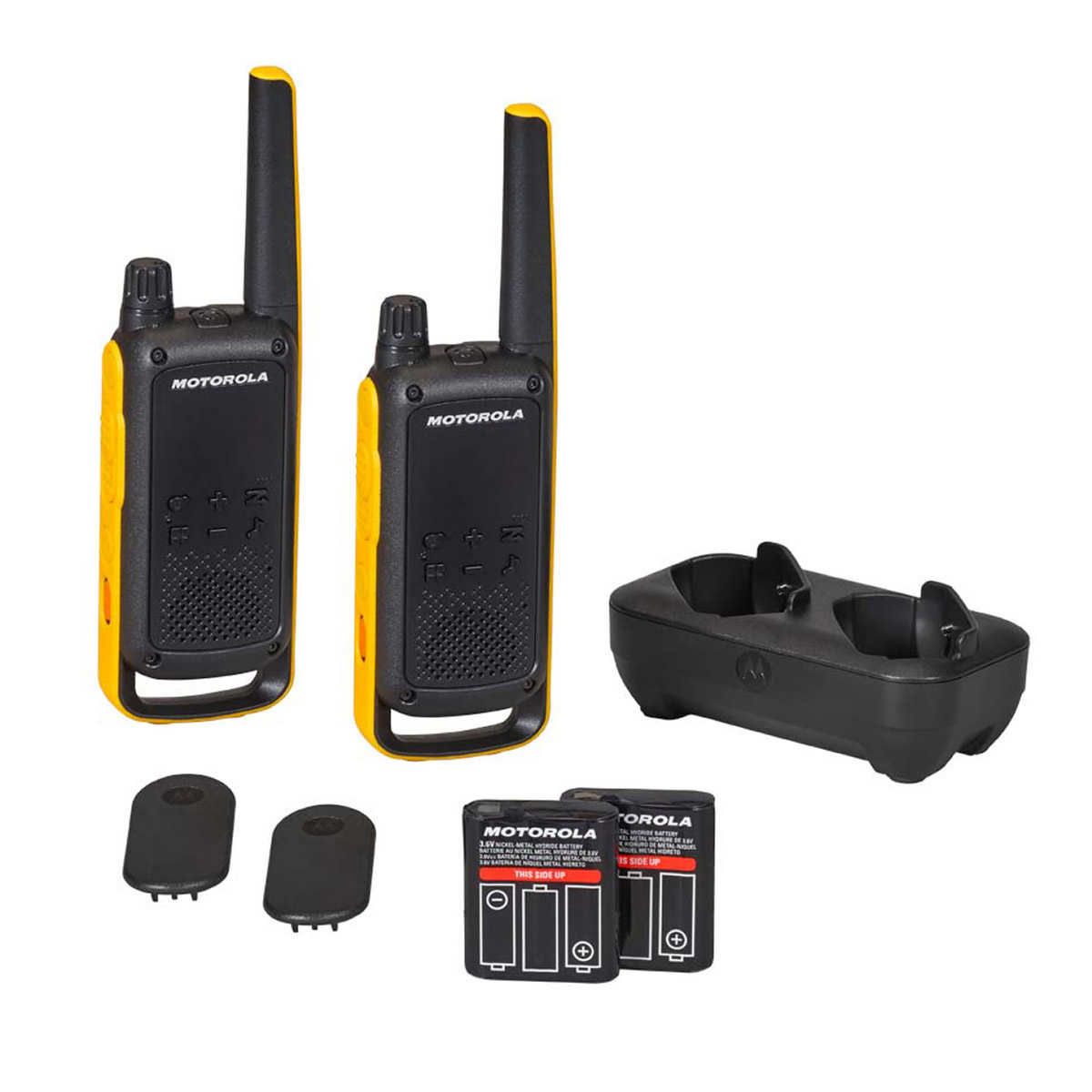Motorola T472 Talkabout Two Way Radios with 22 Channels, 2-pack 1577996 #89058