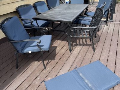 8-20”x43” Outdoor Dining Chair Cushions